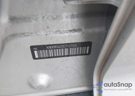 2012 Kia Sportage Lx из США, поврежденный, VIN KNDPB3A21C7327416